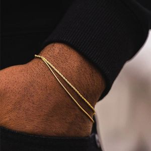 Perfect Design <b>Mens</b> Simple 3-11mm Stainless Steel Curb Cuban Link Chain Bracelets <b>for</b> <b>Men</b> Wrist Jewelry Gifts - Product Image 4