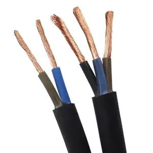 Câble d'alimentation à un noyau 16/18/20AWG fil électronique en cuivre 0.5-16mm2 câble électrique de câblage de maison en PVC évalué 300V