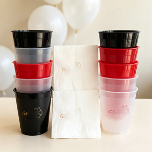 Vaso de Plástico PP Impreso de 700 ml, 22 oz, 24 oz con Etiqueta de Película Termoencogible para Bebidas Mexicanas, Michelada, Cerveza, Cócteles, Tostadas - Product Image 1