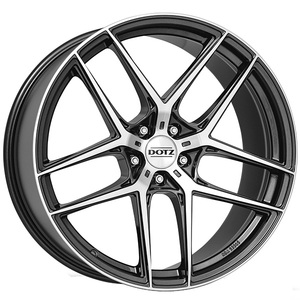 Cerchi in Lega lagunaseca Dark 10x20 5X120 et 40 Gunmetal/ขัดเงา - Product Image 1
