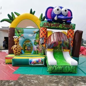 Castillo Inflable Comercial para Niños, Castillo Hinchable con Diseño de Vaqueros del Oeste - Product Image 5
