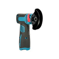 Mini-meuleuse d'angle industrielle 12V sans fil à batterie, sans balais, pour polissage, meulage et découpe diamantée, outils électriques