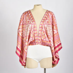 Quality Guarantee Fitted Blouse New Product Washable Deep V-<b>neck</b> Blouse - Product Image 1