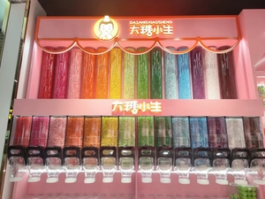 หลอดอะคริลิคขนาดสั่งทำ กล่องใส่ขนมอะคริลิค ร้านขายขนม ผนังสีรุ้ง หลอดอะคริลิคใสทรงกลมพร้อมตัวจ่ายแบบแรงโน้มถ่วง - Product Image 2