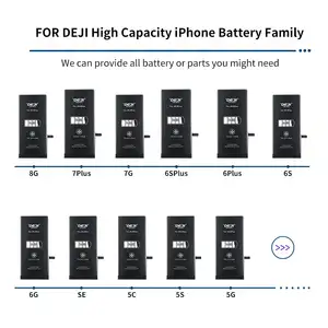 2023 batteria del telefono cellulare per Iphone 5 6 6s 7 7p 8 8p Se X Xs Xr Xsmax 11 12 13 14 Pro Max Mini Bateria di ricambio