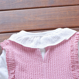 Distribuidores de Ropa Infantil, Conjunto de 3 Piezas con Chaleco Pirata, Camisetas de Algodón Japonés y Pantalones de Nuevo Diseño - Product Image 1