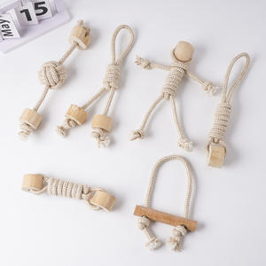 Knot yavru diş çıkarma Tug römorkör oyuncak <span class=keywords><strong>Pet</strong></span> köpek oyuncağı çiğnemek oyuncaklar doğal kenevir pamuk dayanıklı interaktif kapalı kullanım eğitim halatı oyuncaklar - Product Image 6