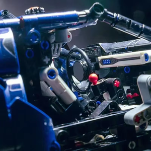 1468 Piezas Nuevo Kit de Coche de Carreras GT Azul Técnico <span class=keywords><strong>2022</strong></span> Escala 1:12 de Plástico DIY Coleccionable Bloques de Construcción Modelo de Ensamblaje Regalo de Cumpleaños - Product Image 4