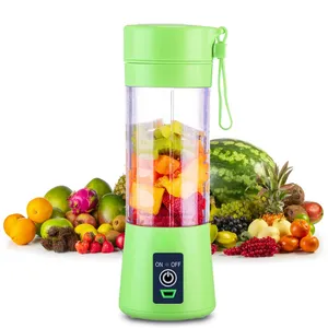 Portable safe operation stainless steel blade electric fruit and vegetable juicer crusher