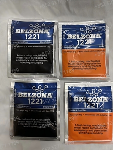 Elzona 1221 Epoxy uper E-etal Wo-Parte etal epair yystem con Teel inforeforcement para High peed mergency pairs epaires - Product Image 2