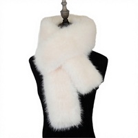 Écharpe en fausse fourrure de renard, épaissie, longue et enveloppante, châle de mode européenne et américaine, polyvalente, chaude, pour l'automne et l'hiver, col en fourrure style défilé