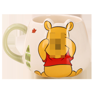 Carino cartone animato grande pancia pentola vincente decorazione porcellana ceramica tazza di caffè-grande capacità lavastoviglie a microonde regalo di affari per - Product Image 5