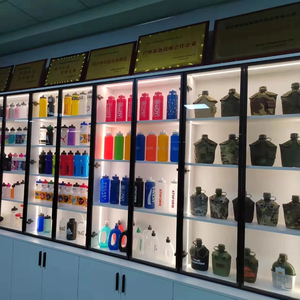 Original Factory High Quality Canteen Plastic <b>Water</b> <b>Bottle</b> with Aluminum Cup and Cover Outdoor Sport <b>Bottle</b> - Product Image 4