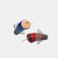 Aides auditives LingDong rechargeables super mini CIC, contrôle par application, batterie Li-ion, amplificateur de son invisible, boîte de charge sèche