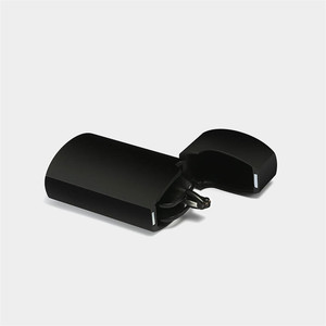 Lunettes de lecture rouges pliables anti-lumière bleue, monture ovale unisexe en métal avec étui pour la lecture - Product Image 2