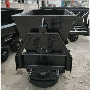 Chariot minier de 0,55 m³ avec roues durables à roulements pour le transport de sable/déchets rocheux en chantier - Product Image 2