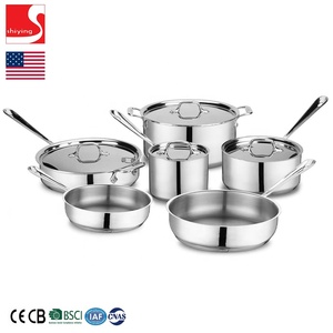Kitchen Products <strong>Stainless</strong> <strong>Steel</strong> <strong>Saucepan</strong>/ Stockpot/ Cookware <strong>Set</strong> with Glass Lid - Product Image 3