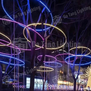 Luces LED para Árboles de Interior y Exterior con Clasificación IP65, Efecto Halo Suave para Ambientes Nocturnos Inmersivos en Paisajismo Público - Product Image 4