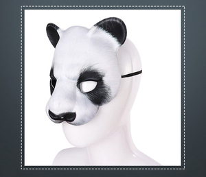 Halloween Easter Carnival <strong>Panda</strong> Animal <strong>Mask</strong> EVA Material Customizable 3D Realistic Party Costume Props - Product Image 6