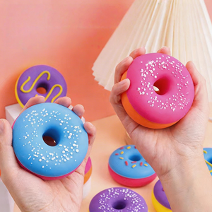 Mini Donut Antiestrés, Juguete Suave de Rebote Lento para Aliviar la Ansiedad, Juguete Sensorial para Niños y Adultos - Product Image 3