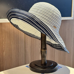 Chapeau de soleil à large bord pour femmes, pliable, polyvalent et élégant, chapeau de pêcheur pour la protection solaire - Product Image 2
