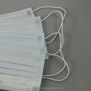 50pcs azul desechable cara máscara protectora máscara anti polvo máscara oído bucle 3 capa de <span class=keywords><strong>comprar</strong></span> hoy nave hoy - Product Image 4