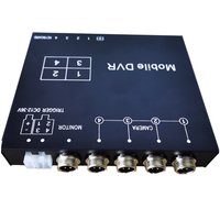 Enregistreur vidéo SeemeTech 4 canaux CVBS Mini Quad Splitter avec enregistrement en boucle, batterie intégrée, système d'assistance aux angles morts, garantie 1 an