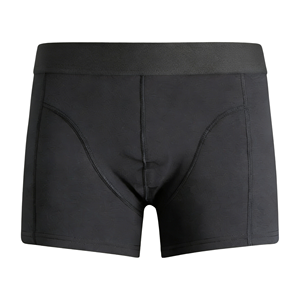 Calzoncillos Boxer Negros para Hombre, Transpirables, de Secado Rápido, Cintura Elástica, Uso Diario, Ropa Interior Elástica para Hombre - Product Image 1