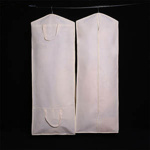 कस्टम लोगो धो सकते हैं घरेलू पर्यावरण भंडारण सूट कोट धूल फांसी संरक्षण कपड़े कवर परिधान बैग - Product Image 3