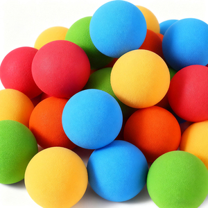 Bóng cầu lông, bóng cầu bàn, bóng cao su hai màu, bóng cao su đàn hồi cao, bóng squash có logo tùy chỉnh, lõi rỗng - Product Image 1