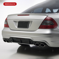 Kit de Conversión Exterior Estilo W para Mercedes Clase E W211 2002-2009, Parachoques de Fibra de Vidrio para Automóviles, Modificación de Automóviles