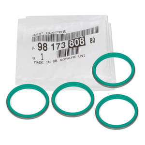 9817380880 4 pièces/ensemble 1.5T bleu HDI joint d'injecteur d'huile moteur pour Peugeot 2008 3008 citroën C3 C4 <span class=keywords><strong>DS</strong></span> 1.5T - Product Image 3