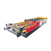 Machine compacte de formage de tôles d'acier double couche, petite machine de formage de tuiles de toit et de mur, vente directe usine