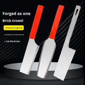 Couteau tout acier multifonctionnel simple double face Coupe-briques léger pour la construction <span class=keywords><strong>de</strong></span> murs <span class=keywords><strong>de</strong></span> briques Couteau <span class=keywords><strong>de</strong></span> <span class=keywords><strong>maçon</strong></span> épaissi - Product Image 4