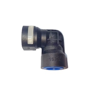 Airship-903 <b>Quick</b> <b>Connector</b> 20mm Plastic Fast Plug Automotive Hose Fitting Elbow Type - Product Image 3