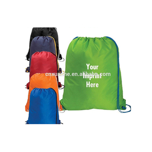 Hot Custom Logo Nylon <span class=keywords><strong>Draw</strong></span> <span class=keywords><strong>String</strong></span> Bag Voll farbiger Cinch Rucksack Recycelt Wasserdicht 210D Polyester <span class=keywords><strong>Draw</strong></span> <span class=keywords><strong>string</strong></span> Bag - Product Image 6