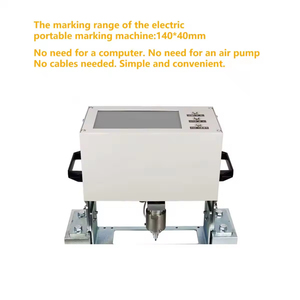 Machine de marquage par poinçonnage portable pour VIN, châssis et plaques d'acier, système de marquage par poinçonnage métallique contrôlé par ordinateur - Product Image 5