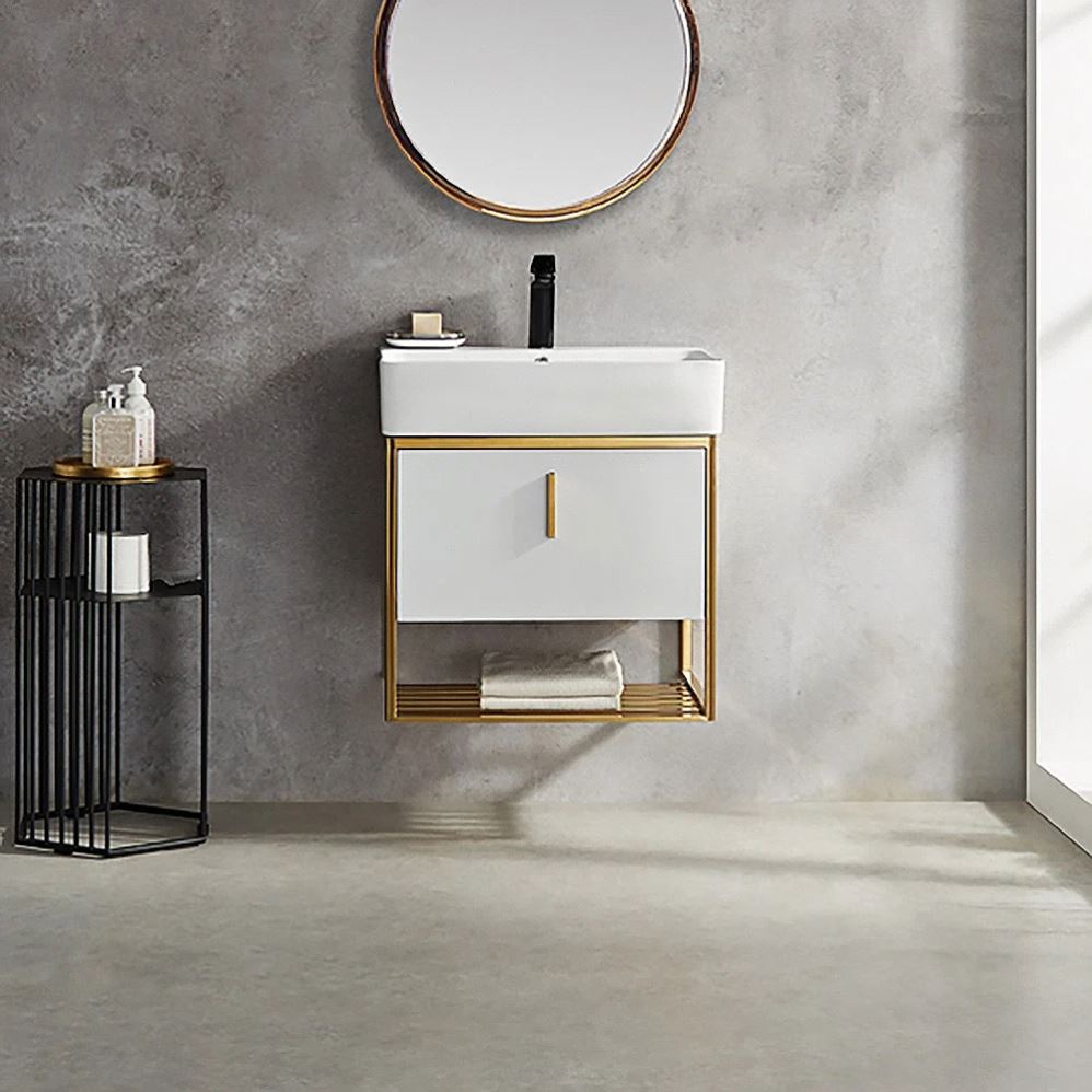 small vanity with sink