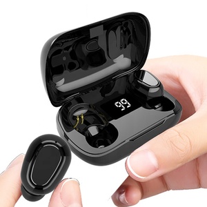 <span class=keywords><strong>Auriculares</strong></span> inalámbricos deportivos con caja <span class=keywords><strong>de</strong></span> carga, cascos a prueba <span class=keywords><strong>de</strong></span> agua IPX7, BT, 2020 - Product Image 1