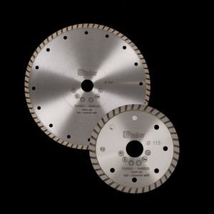 Disco de diamante Turbo Unieco de 230 mm para cortar hormigón y piedra - Product Image 3