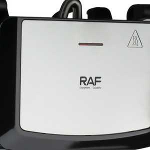RAF 850W 16*24cm Cool Touch Double-sided Heating Press <b>Waffle</b> Bread Maker Grilled Steak Cooking <b>Machine</b> Cake Baking Cake Pans fo - Product Image 6