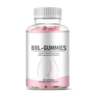 Gummies OEM pour lifting fessier brésilien, vitamines pour le remodelage corporel des hanches chez l'adulte, gummies BBL à base de plantes pour l'amélioration et l'agrandissement des hanches