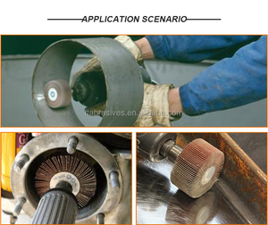 Fantech <strong>Abrasive</strong> <strong>Tools</strong> 50*20*6mm Spindle Grinding <strong>Abrasive</strong> Shaft-mounted Flap Wheel with Shank for Grinding Metal - Product Image 4