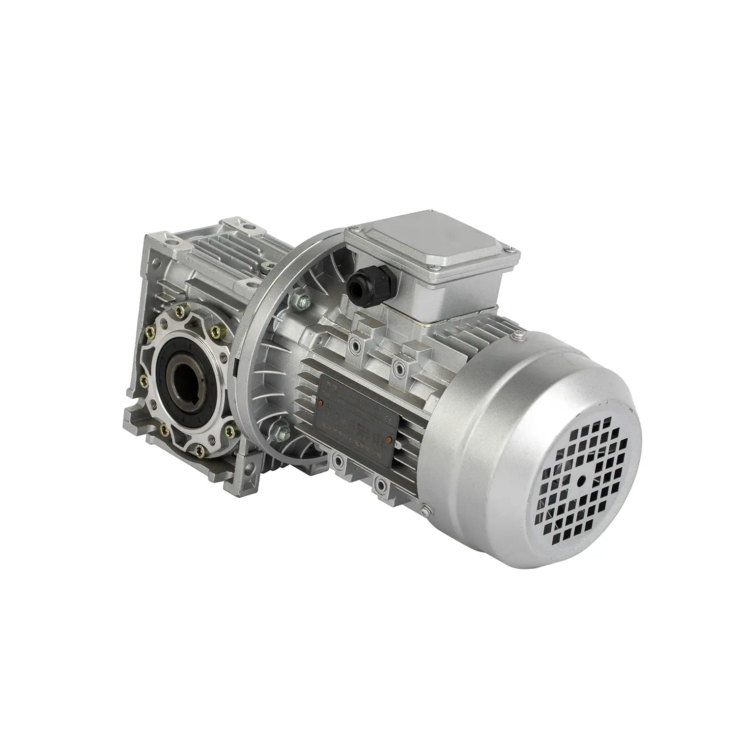 NMRV040 réducteur de vitesse à vis sans fin YS6324 180w moteur asynchrone triphasé moteur à courant alternatif 4 pôles avec boîtier en aluminium