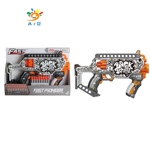 Pistola Eléctrica <span class=keywords><strong>de</strong></span> Juguete AJB Tipo Uzi con Culata para Juegos Tácticos al Aire Libre, Balas <span class=keywords><strong>de</strong></span> Espuma Suave, Juguete Electrónico para Niños Mayores <span class=keywords><strong>de</strong></span> 14 Años - Product Image 2