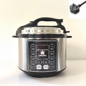 Cuisinière électrique intelligente à pression <span class=keywords><strong>avec</strong></span> une grande capacité de 6 L, minuterie 24 heures, chaleur constante et menu multifonction à une touche - Product Image 3