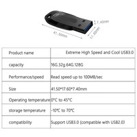 Nouvelle clé USB originale Samdisk Cz410 USB 3.0 16 Go 32 Go 64 Go 128 Go, mini clé USB pour ordinateur portable, tablette, PC