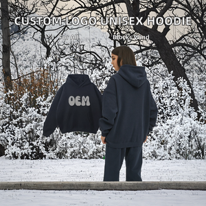 Sweat-shirt unisexe surdimensionné à capuche, de haute qualité, écologique, à la mode, avec logo personnalisé, vente en gros - Product Image 2