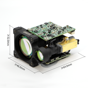 Module laser industriel Erbium-Glass 1535 nm pour télé<span class=keywords><strong>m</strong></span>étrie, portée 8500 <span class=keywords><strong>m</strong></span>, fréquence 10 Hz, pod UAV, indice de protection IP67, modèle EFC-6000A - Product Image 5