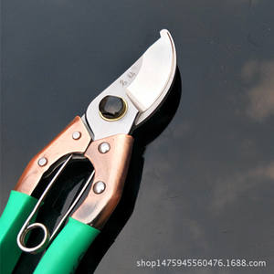 Tijeras de podar Mingzuan 170 de acero inoxidable, podadora bypass de 20-30 mm con mango verde, herramienta de jardinería para cortar árboles y flores - Product Image 5